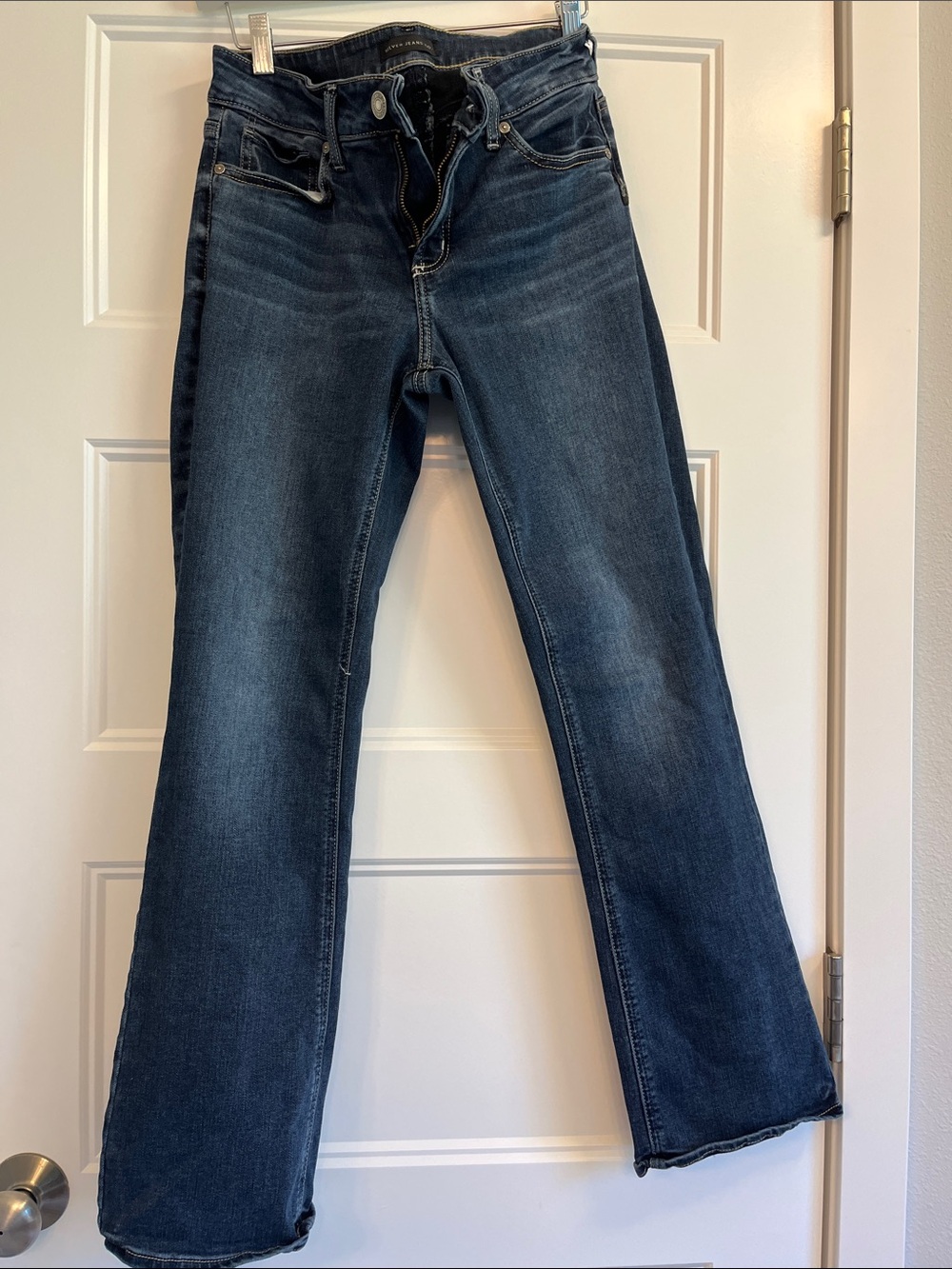 Silver Jeans Dark Blue Flared Women's Jeans
